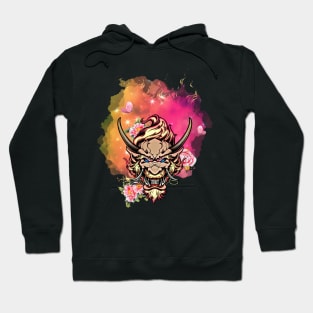 Angry dragon face Hoodie